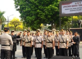 Sertijab di Polres Bogor, 3 PJU dan 7 Kapolsek Pindah Tugas
