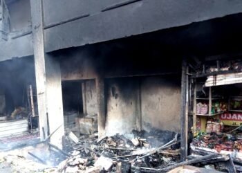 UPDATE Kebakaran Pasar Leuwiliang: Ribuan Kios-Los Terbakar