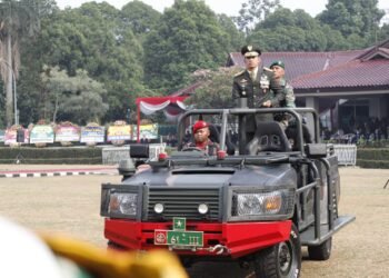 Rawan Gesekan, TNI Jaga Ketat Kabupaten Bogor Saat Pemilu