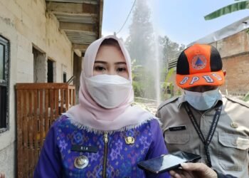 Semburan Air, Camat Sukaraja Ngaku Tak Tahu Ada Pembuatan Sumur Bor