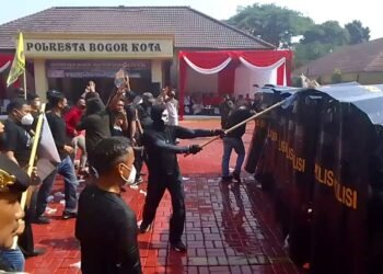 Jelang Pemilu 2024, Polresta Bogor Kota Gelar Simulasi Sispamkota
