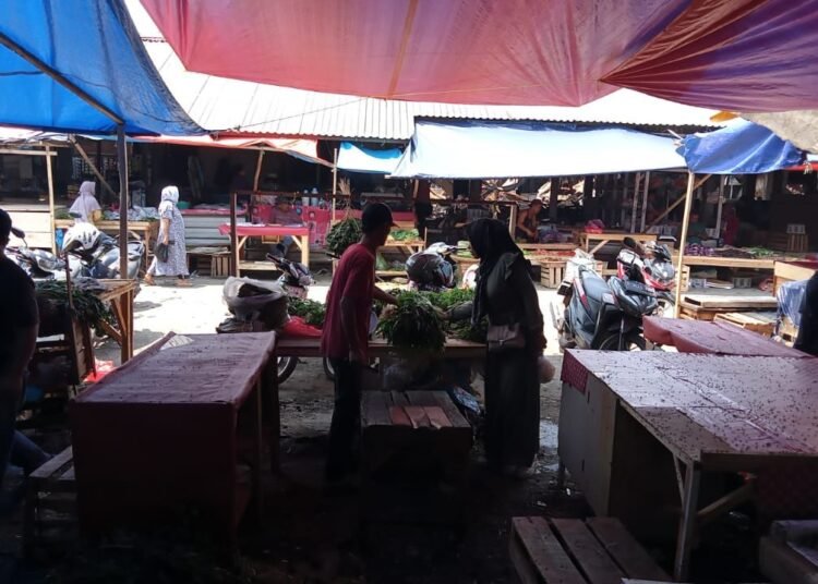 Punya Waku Hanya 1 Bulan, 1.033 Lapak Pedagang Pasar Leuwiliang Belum Juga Dibangun