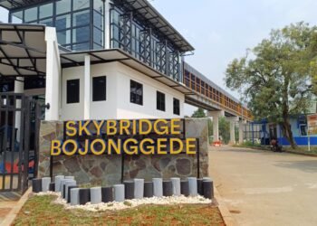 Diresmikan November, Skybridge Bojonggede Dikebut