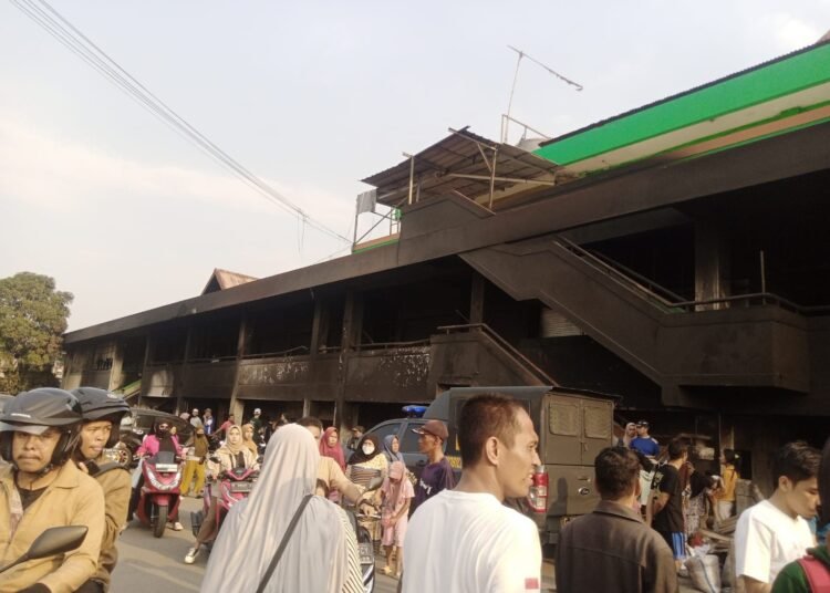 Akhirnya, 1.033 Lapak Pedagang Pasar Leuwiliang Mulai Dibangun