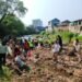 Hari Sumpah Pemuda, Pegiat Lingkungan Bebersih Sampah Sungai