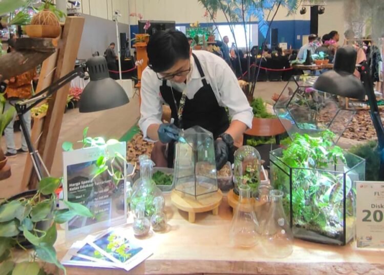 Liburan Sambil Belajar, Kebun Raya Bogor Kenalkan Terrarium kepada Masyarakat