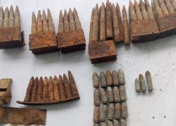 Warga Jasinga Temukan Puluhan Peluru saat Gali Tanah di Kebun