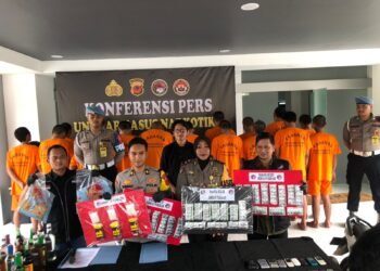 Selama 2 Pekan, Polisi Tangkap 21 Tersangka Kasus Narkoba di Kabupaten Bogor