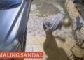 Maling Sandal di Leuwiliang Terekam CCTV, Pemilik Rumah : Sudah 5 Pasang Hilang
