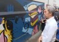 Karya Seniman Mural Hiasi Dinding Jalan Sukajaya Kota Bogor
