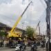 Polisi Ungkap Crane di Cibinong Coba Angkat Beban 11 Ton Sebelum Terjungkal