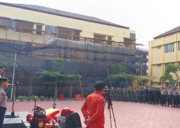 Personel Gabungan Siap Amankan Pemilu dan Antisipasi Bencana Alam di Kota Bogor