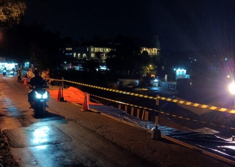 TPT Proyek Underpass Batutulis Longsor, Akses Jalan Satu Arah