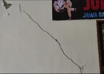 Tembok Bumi Katulampa Retak, Peserta Kejurda Judo Pelajar Jabar Berhamburan