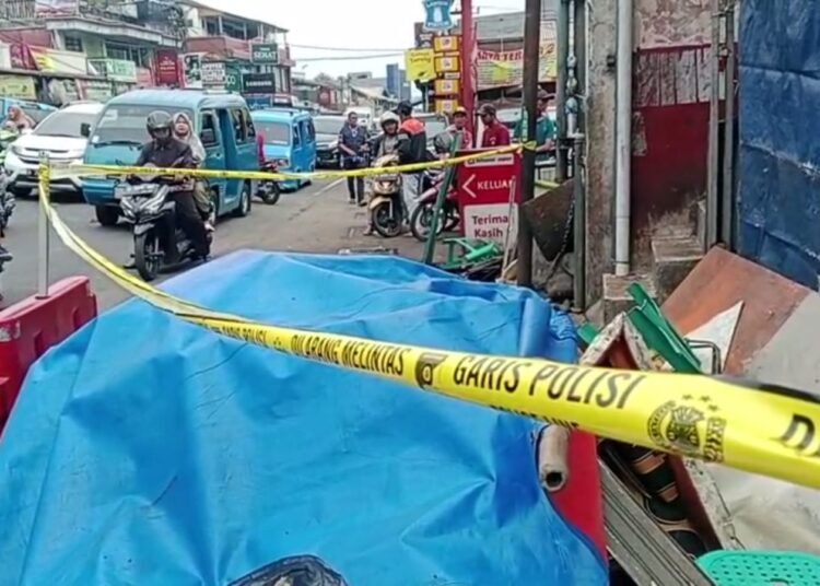 Tabung Gas Melon Meledak, Kios Jamu di Cisarua Rusak Parah