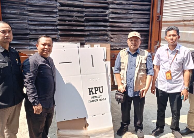 KPU Kota Bogor Terima 14.565 Kotak Suara Pemilu 2024
