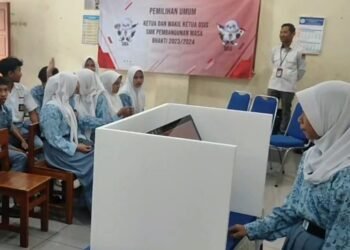 Unik, Pemilihan OSIS SMK di Kota Bogor Ala Pemilu