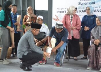 Peduli Warga Disabilitas, RS Islam Aysha Sedekahkan Puluhan Kaki dan Tangan Palsu ke 52 Penerima Manfaat