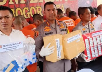 Polisi Ungkap Kasus Narkoba di Kota Bogor, Sita 6 Kg Ganja untuk Tahun Baru