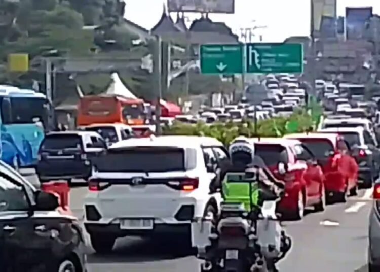 Libur Nataru, Lalin Menuju Puncak Bogor Macet Sepanjang 3 Km