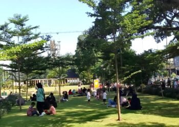Alun-alun Kota Bogor Jadi Destinasi Favorit saat Liburan Sekolah