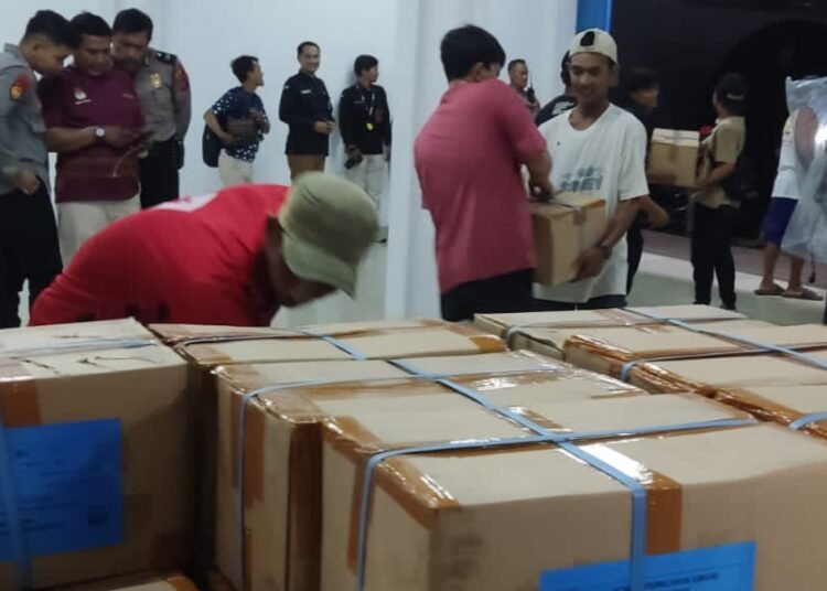 KPU Kota Bogor Mulai Terima 817.283 Surat Suara: DPRD Provinsi dan DPR RI