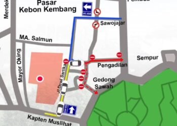 Simak Rekayasa Lalu Lintas saat Malam Pergantian Tahun di Kota Bogor