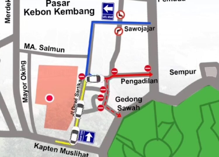 Simak Rekayasa Lalu Lintas saat Malam Pergantian Tahun di Kota Bogor