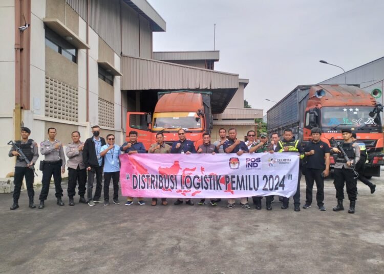 Lakukan Pengawasan Melekat, Logistik Pemilu di Kabupaten Bogor Didistribusikan Akhir Januari