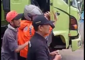 Personel Dishub dan Sopir Truk Tambang Terlibat Keributan di Parungpanjang