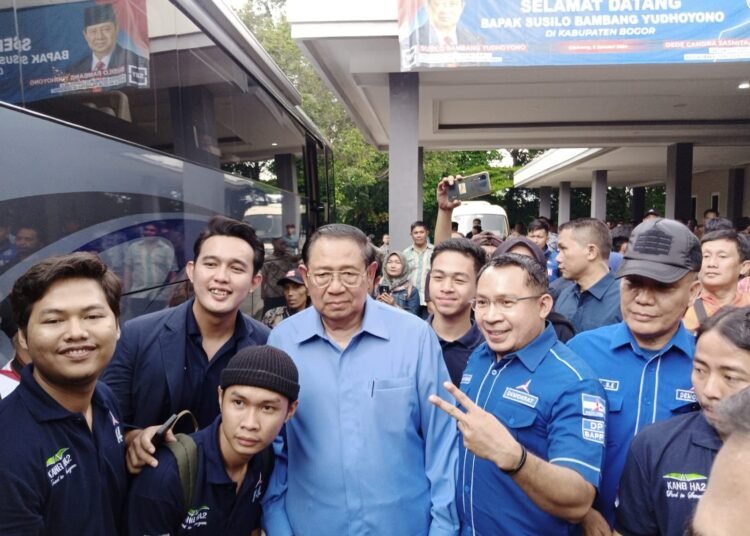 Sapa Masyarakat Kabupaten Bogor, SBY Ingin Demokrat Kembali Berjaya