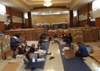 KPU Kota Bogor Masih Rekap Surat Suara Pemilu 2024 yang Rusak