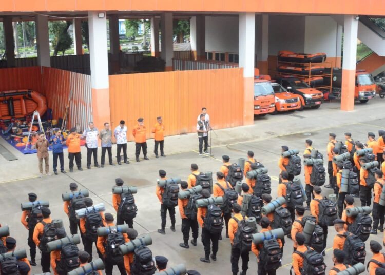 Personel BPBD Kabupaten Bogor Disiagakan untuk Anitisipasi Bencana