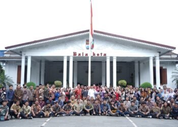 300 Pengawas TPS di Kecamatan Bogor Tengah Resmi Dilantik