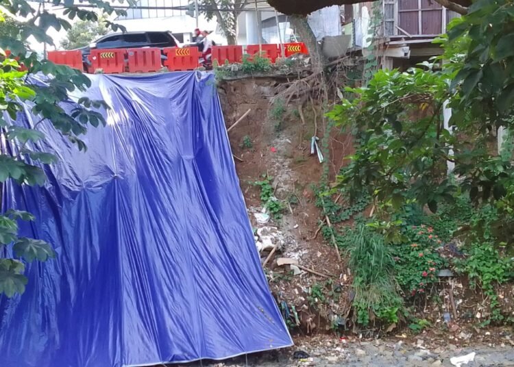 Perbaikan Longsor TPT Pakuan Belum Maksimal Disentuh DPUPR