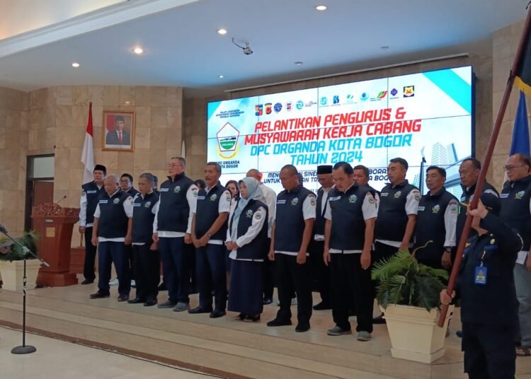 Resmi Dilantik, Organda Kota Bogor Dukung Kemajuan Transportasi