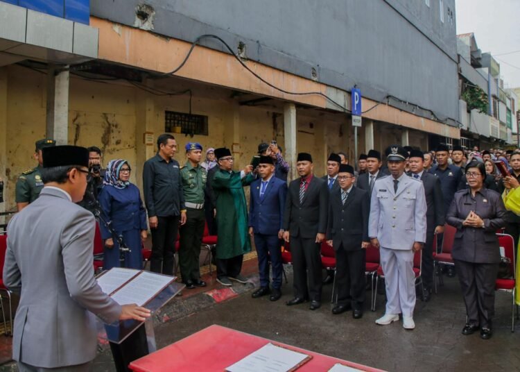 Awal 2024 Bima Arya Lantik Pejabat di Jalan Pedati, 3 Pejabat Dapat Promosi