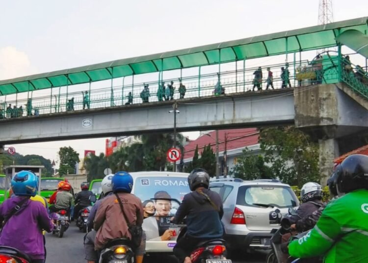 Eksekusi JPO Tunggu Rekayasa Lalin Seputar Stasiun Paledang