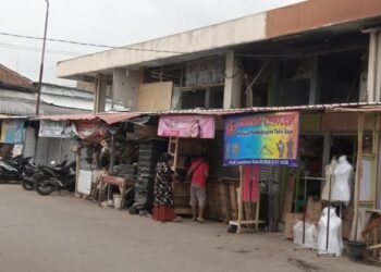 Kehabisan Modal Pasca Kebakaran, Pedagang Pasar Leuwiliang Belum Semuanya Isi Lapak TPS