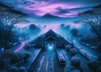 ilustrasi stasiun bogor mitos