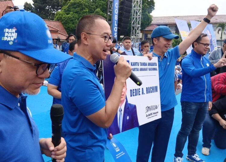 PAN Rekomendasikan Dedie Rachim Cawalkot Bogor 2024