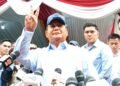 Nyoblos di Babakan Madang, Prabowo Ngarep Menang Satu Putaran