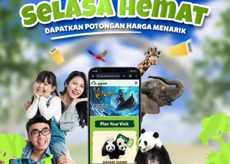 Selasa Hemat, Masuk Taman Safari Bogor Hanya Rp202.500