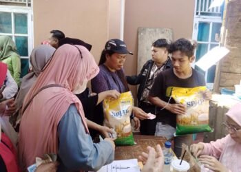 Gak Kebagian Beras Murah, Warga Pabuaran Cibinong Kecewa