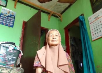 Bertahun-tahun Tak Terjamah Program RTLH, Rumah Nenek Jusnar di Cimahpar Terancam Ambruk