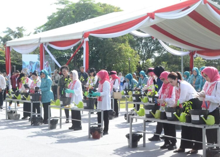 Jadi Tuan Rumah, Gerakan Tanam Cabai Nasional di Kabupaten Bogor Dihadiri Ibu Negara