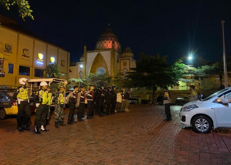 Antisipasi Kejahatan Malam, Polisi Gelar Patroli Gabungan Sinergitas
