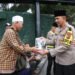 Tebar Kebarokahan, Polresta Bogor Kota Berbagi Takjil di Alun-alun