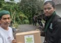 Gelar KMB di Mulyaharja, HMI Cabang Kota Bogor Berbagi Sembako untuk Warga