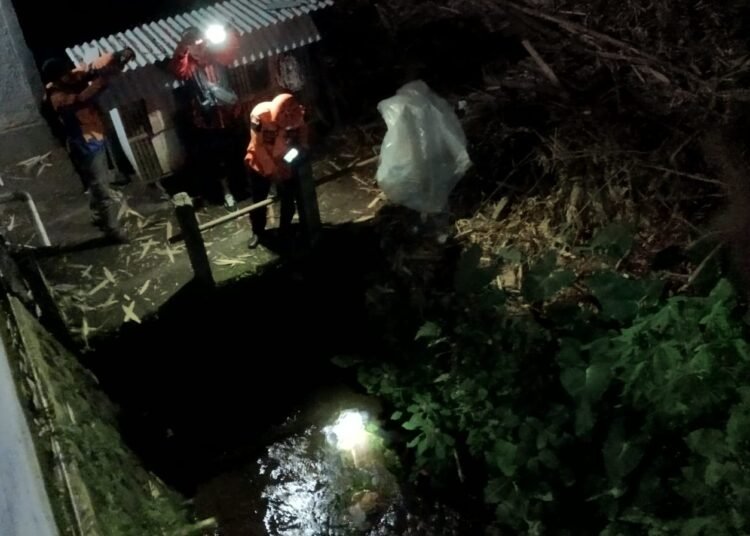 Penemuan Mayat Bayi di Kali Cijebul Gegerkan Warga Genteng